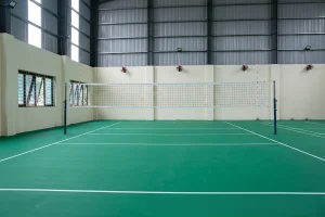 Thi công sân bóng chuyền