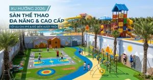 xu hướng thi công sàn thể thao hiện đại